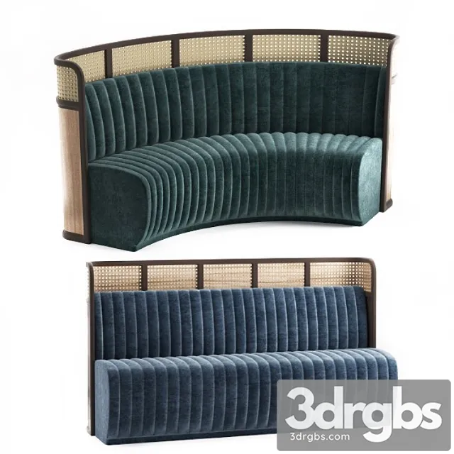 Sofa for restaurant-3 2 3D Model Download Sofa for restaurant-3 2 3D Model Download
