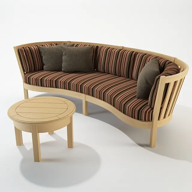 Sofa for the veranda 3DModel