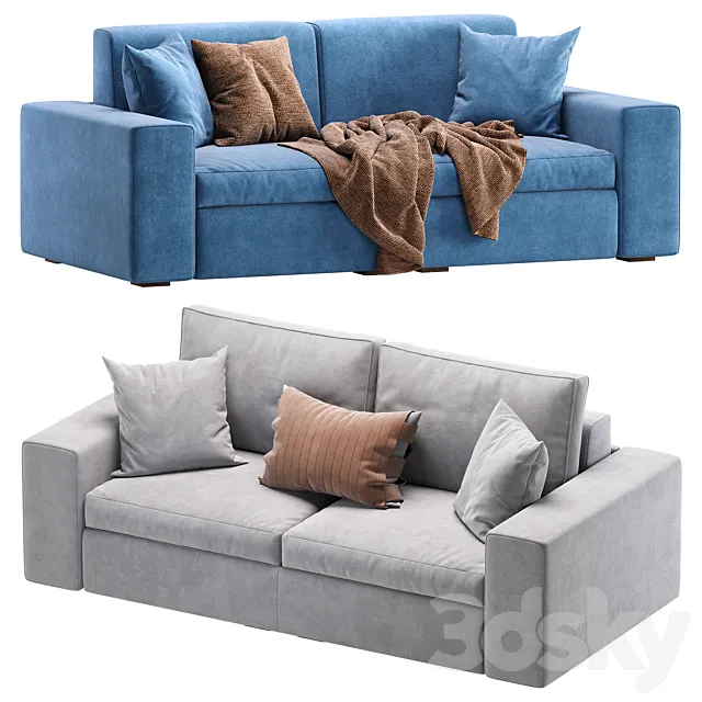 Sofa FORTROSS Folding Cazarina Interiors_Диван ФОРТРОСС Раскладной 3D Model Sofa FORTROSS Folding Cazarina Interiors_Диван ФОРТРОСС Раскладной 3D Model