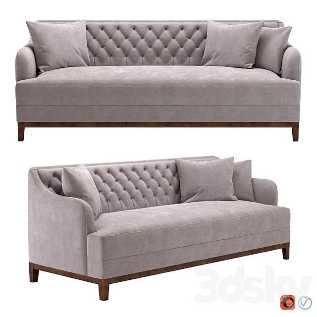 Sofa Frankfurt Unterzo 3D Model