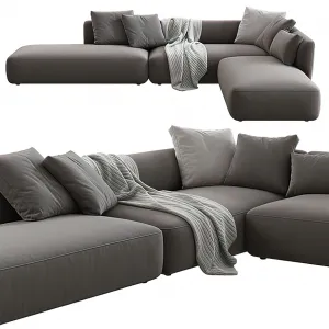 Sofa – Furniture 3D Model – Download – 064