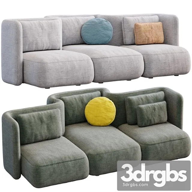 Sofa Gala By Saba 1 3D Model Download Sofa Gala By Saba 1 3D Model Download