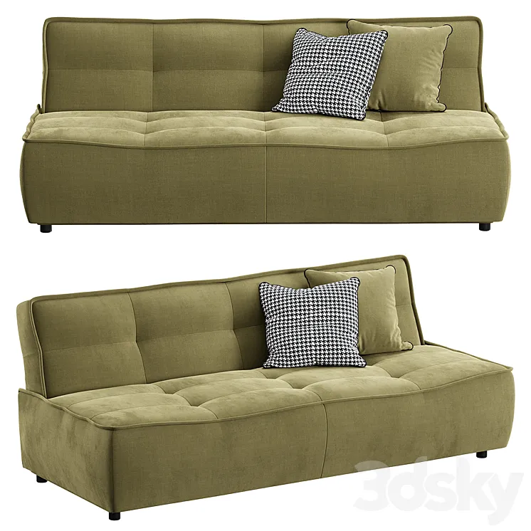 Sofa Gala Collezione Nomo 3D Model Free Download