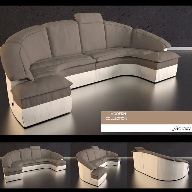 Sofa Galaxy 3D Model Sofa Galaxy 3D Model