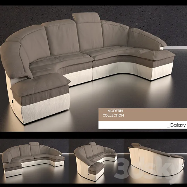 Sofa Galaxy 3D Model Sofa Galaxy 3D Model