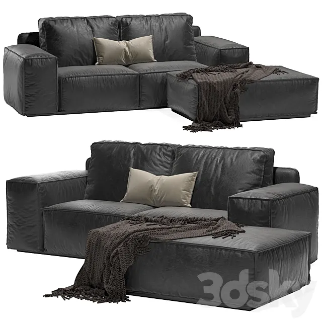 Sofa Gamma Sacai 4 3D Model Sofa Gamma Sacai 4 3D Model