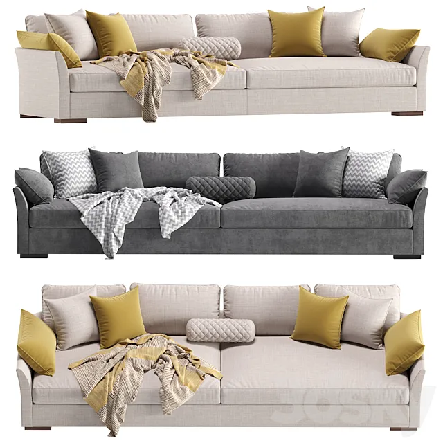 Sofa Gilbert Cazarina Interiors_Диван ГИЛБЕРТ 3D Model Sofa Gilbert Cazarina Interiors_Диван ГИЛБЕРТ 3D Model