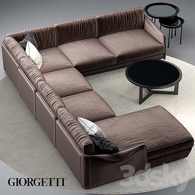 Sofa giorgetti FABULA 3DModel Sofa giorgetti FABULA 3DModel