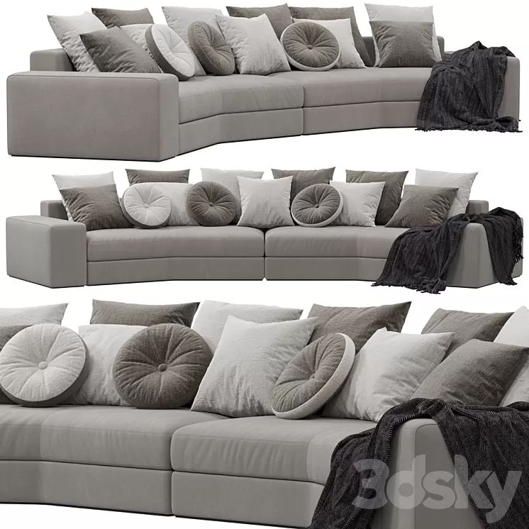 Sofa GIORGETTI SKYLINE 3D Model