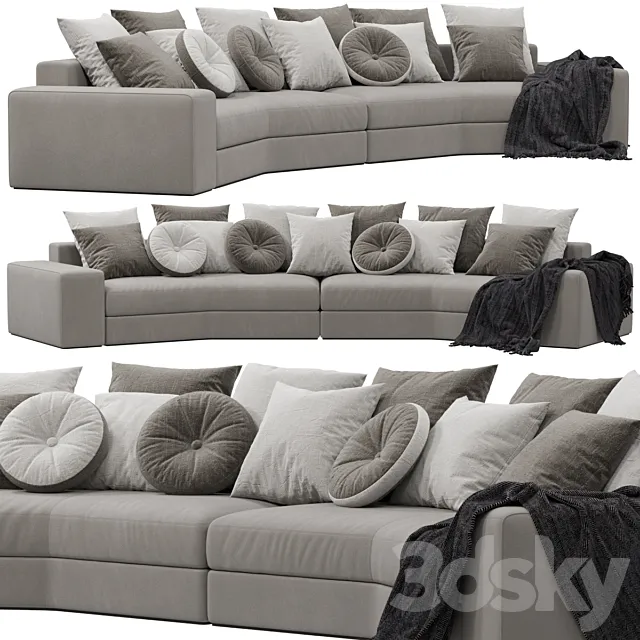 Sofa GIORGETTI SKYLINE 3DModel