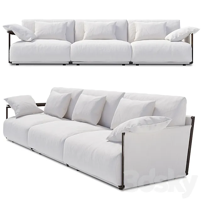 sofa Glorgetti ADAM 3DModel