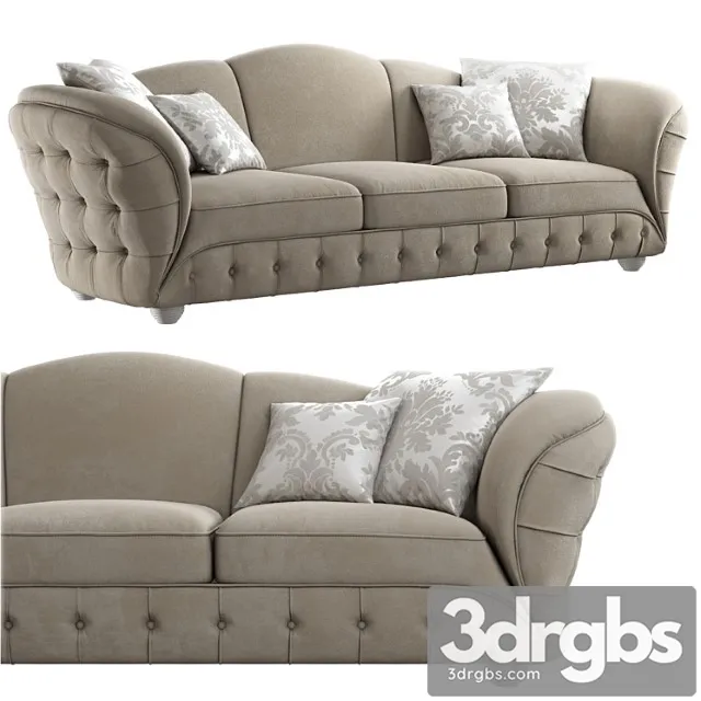 Sofa gold confort scarlett 2 3D Model Download Sofa gold confort scarlett 2 3D Model Download