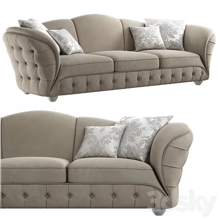 sofa GOLD CONFORT SCARLETT 3D Model
