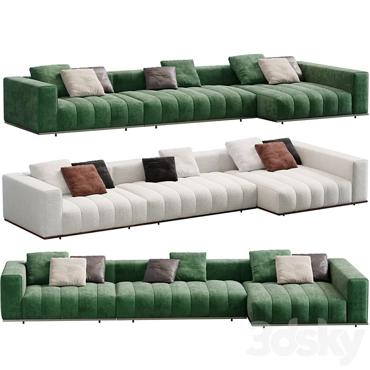 Sofa Goodman By MIinotti 3D Model Free Download Sofa Goodman By MIinotti 3D Model Free Download