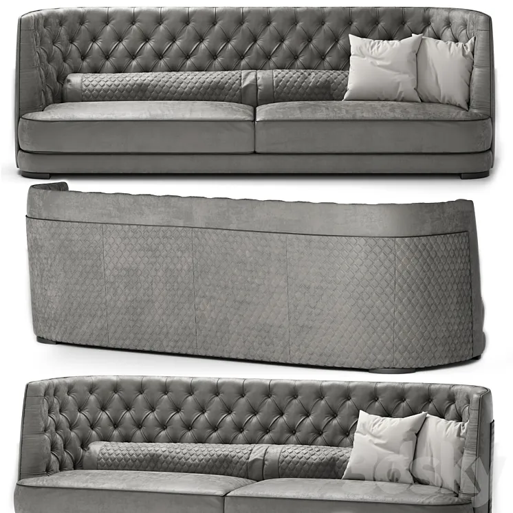 sofa Greppi (Vittoria Frigerio) 3D Model Free Download sofa Greppi (Vittoria Frigerio) 3D Model Free Download