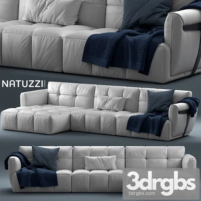 Sofa Herman Natuzzi Italia 3D Model Download Sofa Herman Natuzzi Italia 3D Model Download