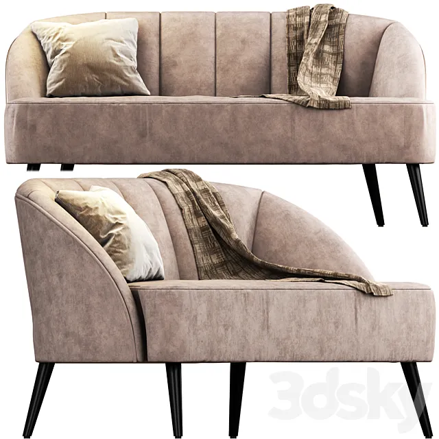 Sofa hessian 3D Model Sofa hessian 3D Model