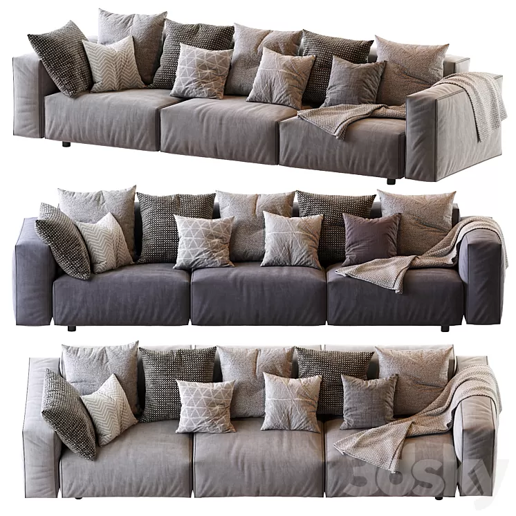 Sofa Hills 3D Model Sofa Hills 3D Model