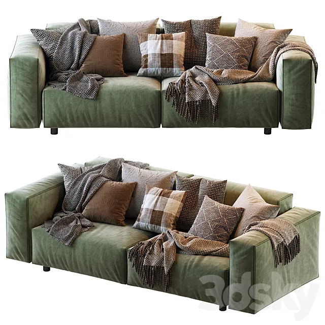 Sofa Hills 3D Model Sofa Hills 3D Model