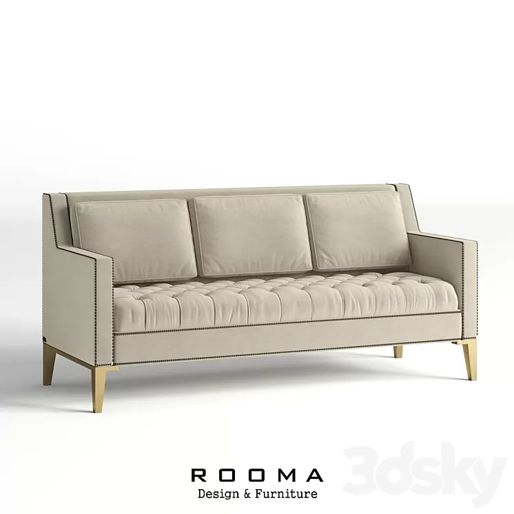 Sofa Hilton Rooma Design 3D Model Sofa Hilton Rooma Design 3D Model