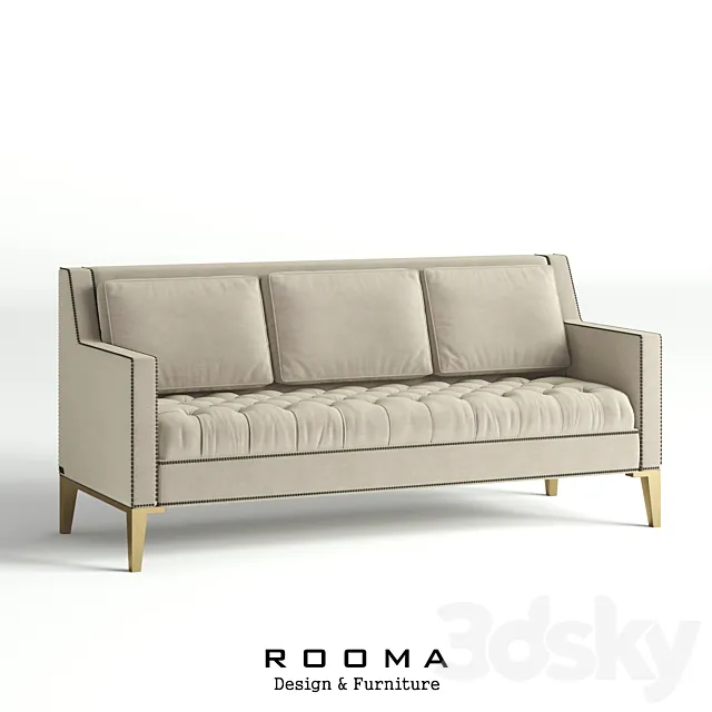 Sofa Hilton Rooma Design 3DModel Sofa Hilton Rooma Design 3DModel
