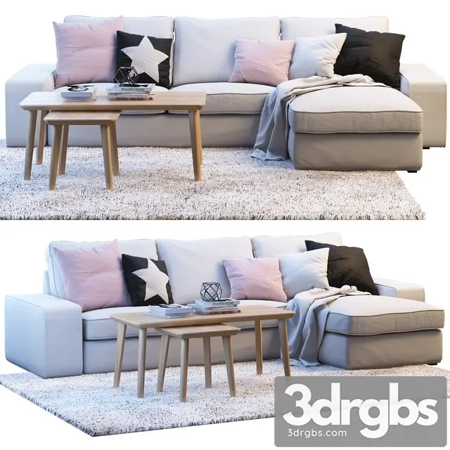 Sofa Ikea Kivik 3D Model Download Sofa Ikea Kivik 3D Model Download