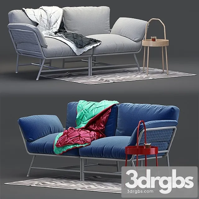 Sofa ikea ps 2017 2 3D Model Download Sofa ikea ps 2017 2 3D Model Download