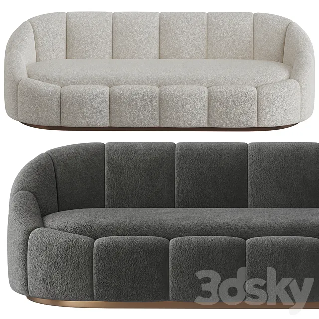 SOFA INGER by eichholtz 3D Model SOFA INGER by eichholtz 3D Model