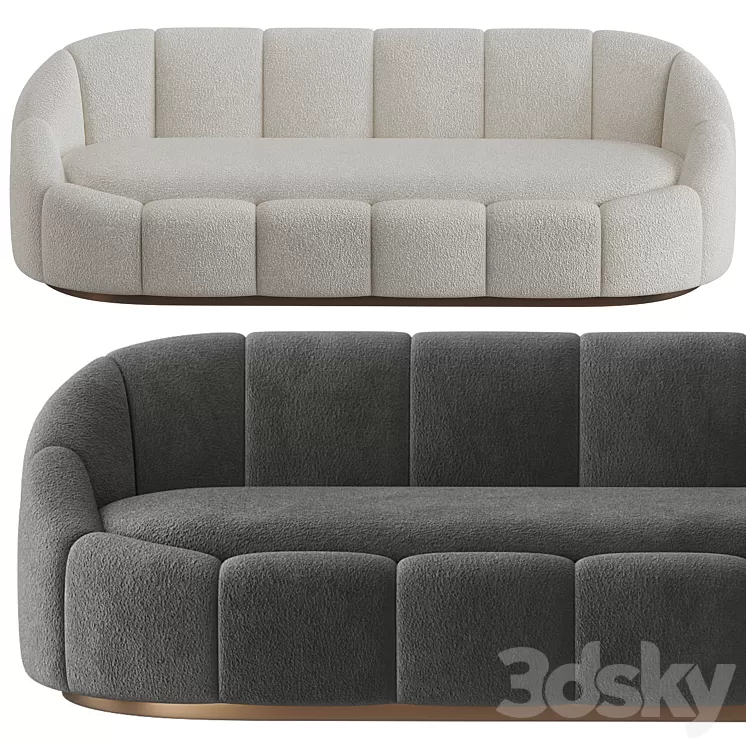 SOFA INGER by eichholtz 3D Model Free Download