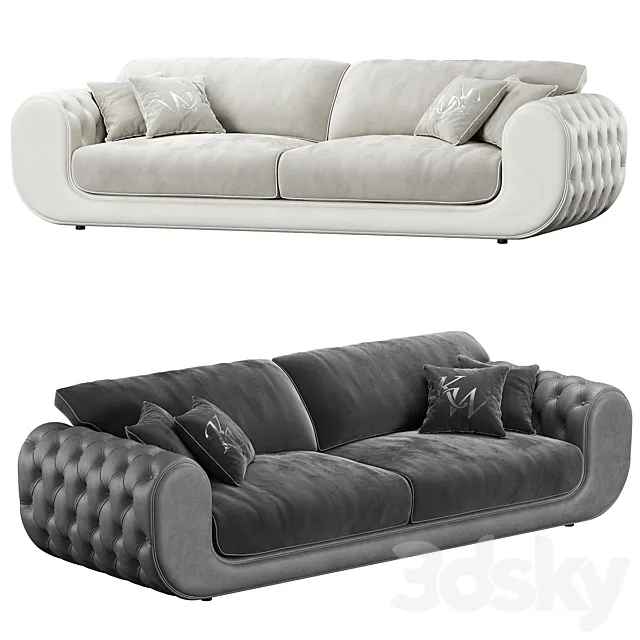 Sofa Jack Konyshev 3D Model Sofa Jack Konyshev 3D Model