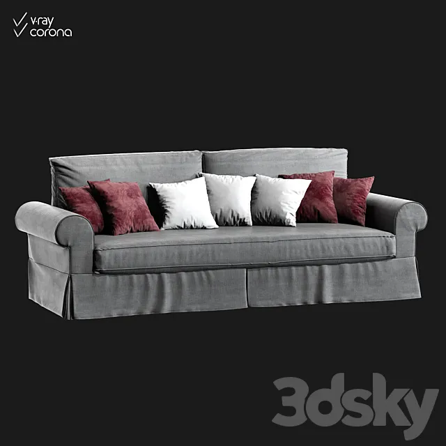 Sofa Jamni Renuar 3DModel Sofa Jamni Renuar 3DModel