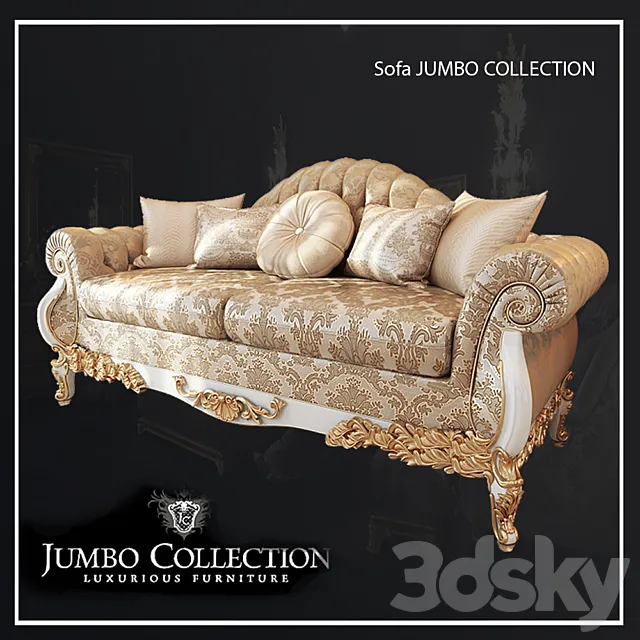 Sofa JUMBO COLLECTION 3D Model