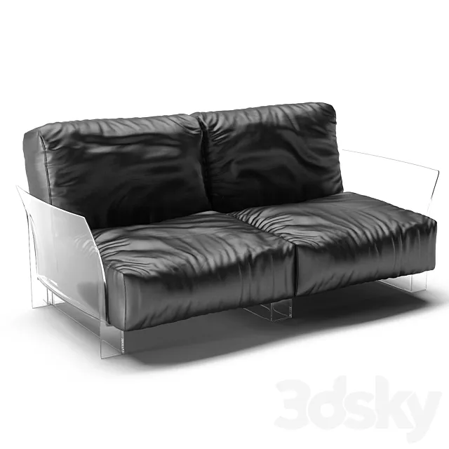 Sofa Kartell Pop 3DModel Sofa Kartell Pop 3DModel