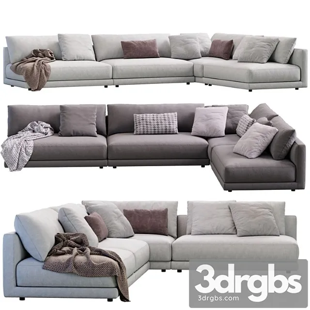 Sofa Katarina By Blanche 2 3D Model Download Sofa Katarina By Blanche 2 3D Model Download