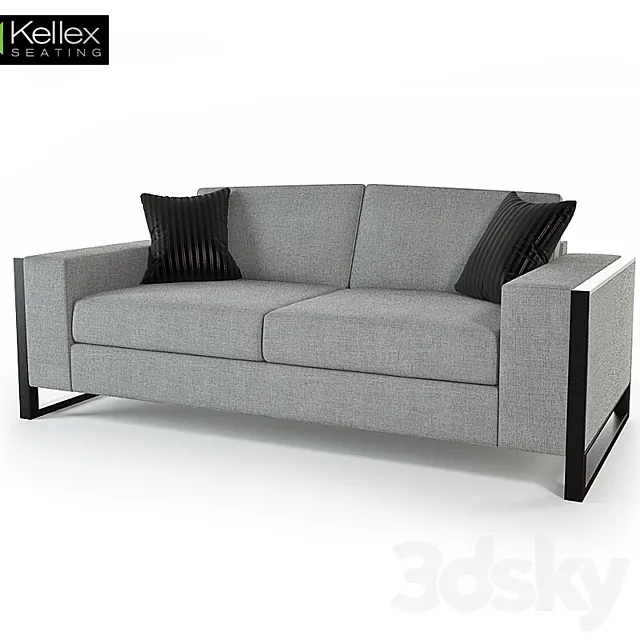 Sofa Kellex topeka 3DModel Sofa Kellex topeka 3DModel