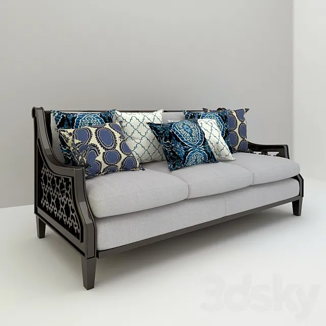Sofa Kingstown Tommy Bahama 3D Model