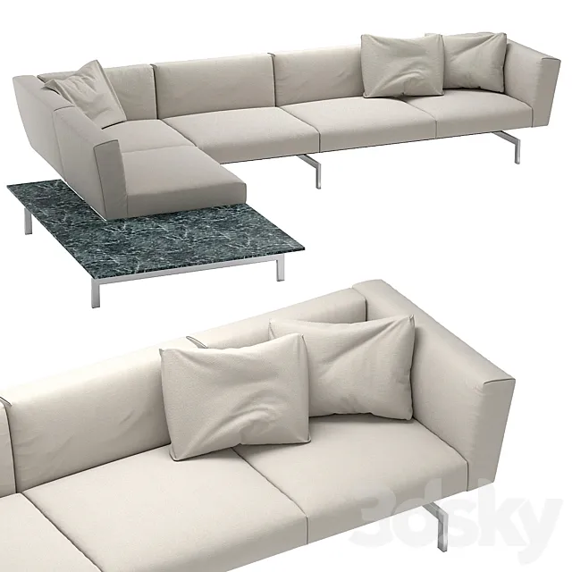 Sofa Knoll Avio Sofa 2 3D Model Sofa Knoll Avio Sofa 2 3D Model
