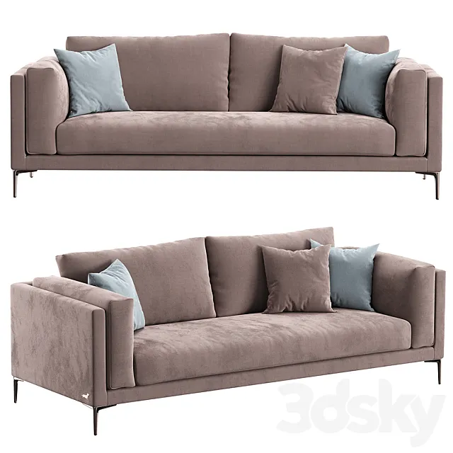 Sofa KRISTAL Sofaclub 3D Model Sofa KRISTAL Sofaclub 3D Model