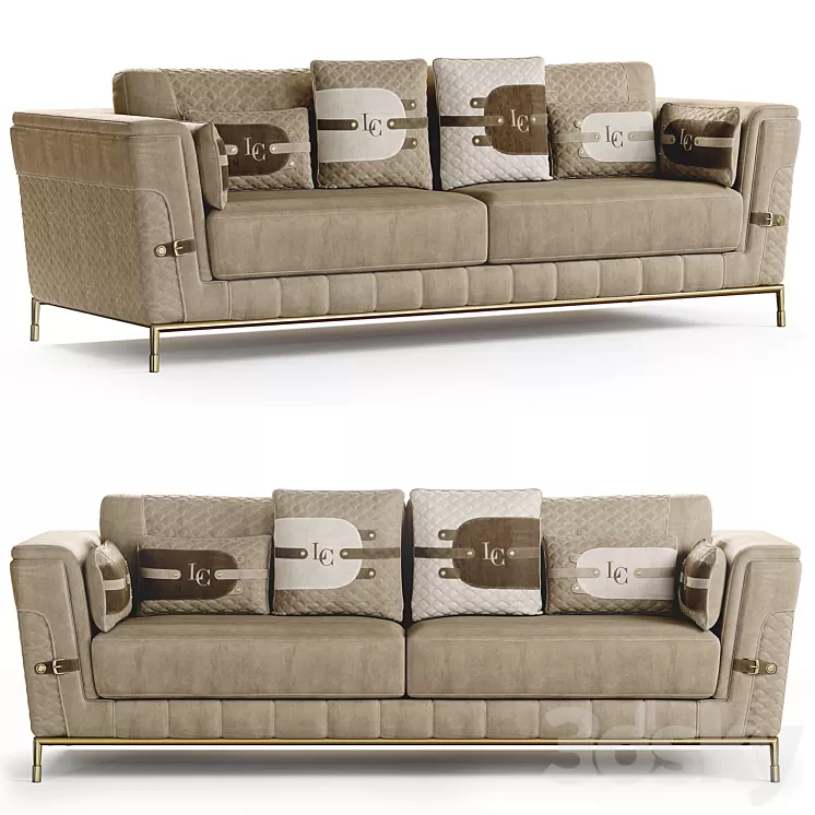 Sofa La Contessina 3D Model Sofa La Contessina 3D Model