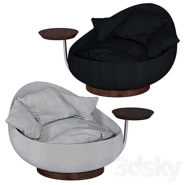 Sofa Lacoon Desiree 3D Model