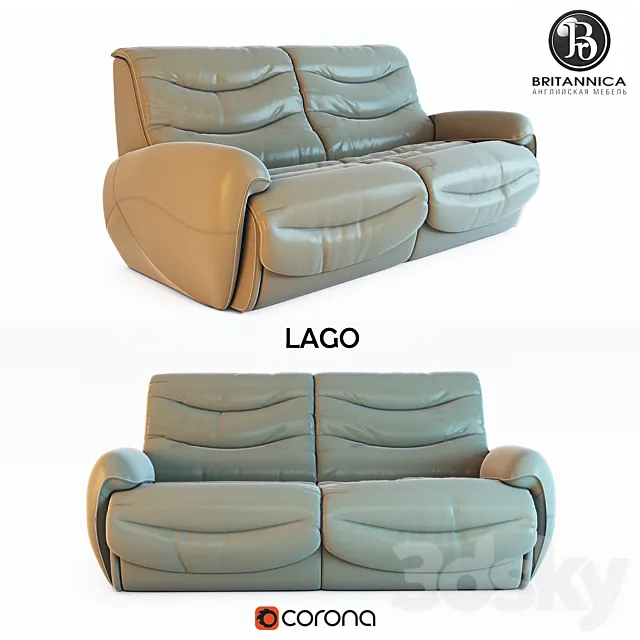 Sofa “Lago” 3DModel Sofa “Lago” 3DModel