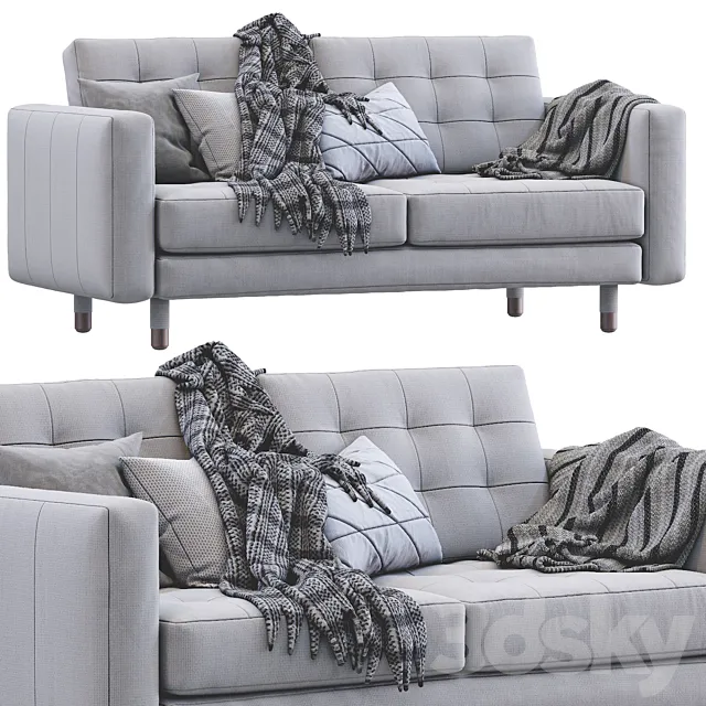Sofa Landskrona By Ikea 3D Model Sofa Landskrona By Ikea 3D Model