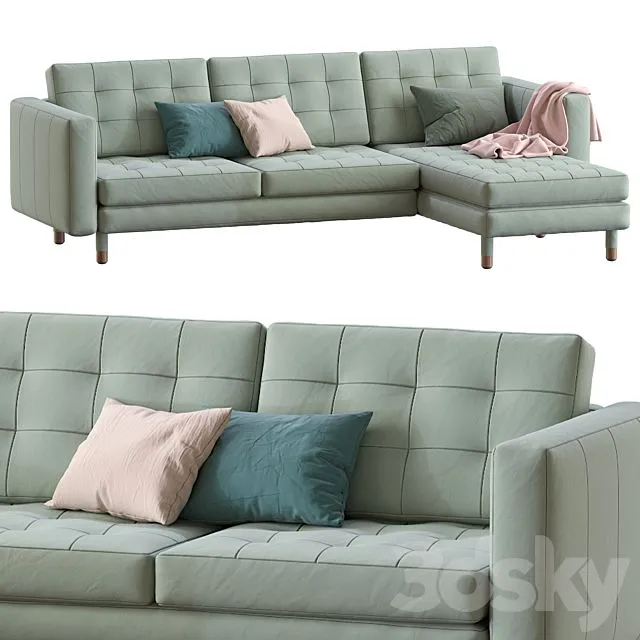 Sofa Landskrona By Ikea 3D Model Sofa Landskrona By Ikea 3D Model