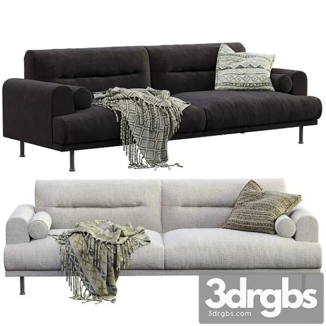 Sofa Langaryd By Ikea 3D Model Download Sofa Langaryd By Ikea 3D Model Download