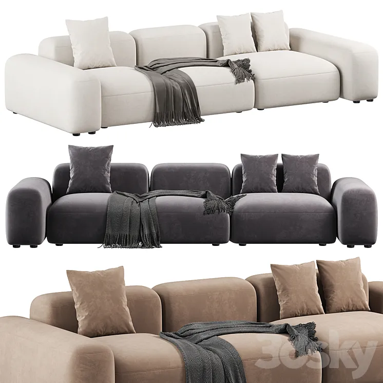 Sofa Lapis 296 3D Model Free Download