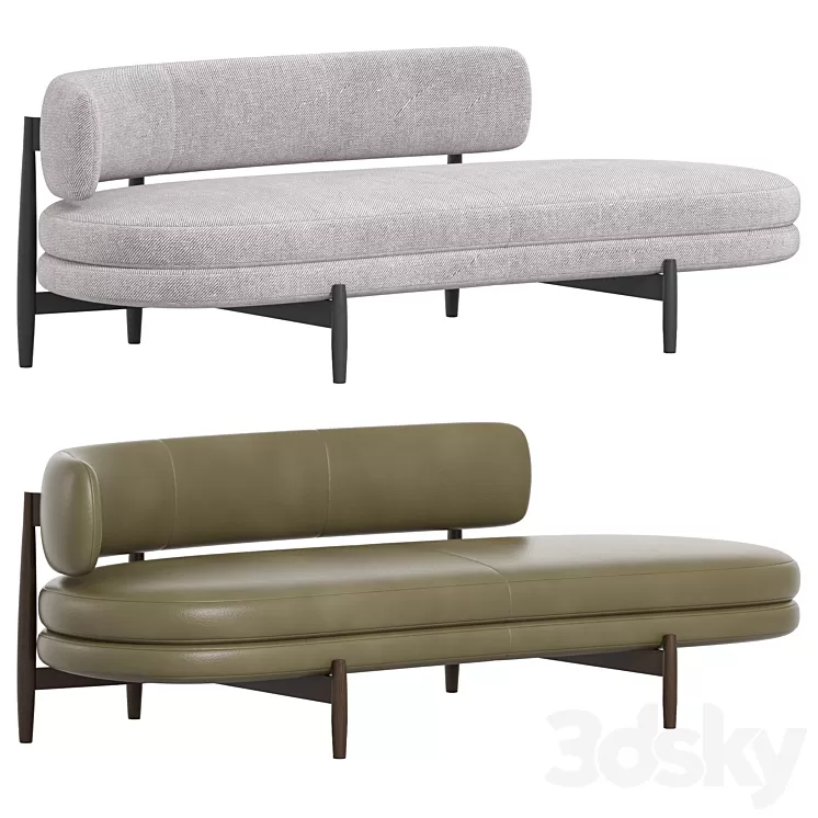 Sofa Lars \/ Minotti 3D Model Free Download
