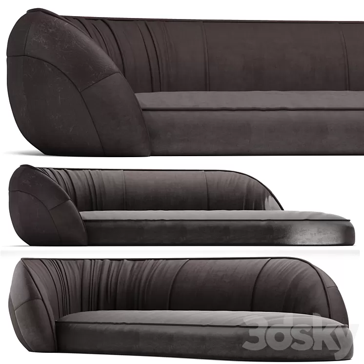 sofa Leon (Baxter) 3D Model