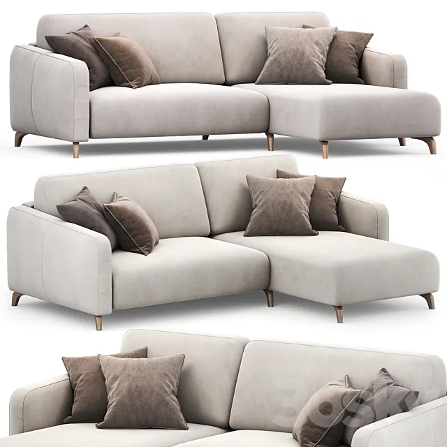 Sofa LERI Corner from Sofa ru 3D Model Sofa LERI Corner from Sofa ru 3D Model