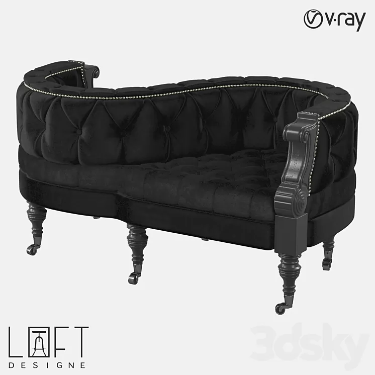 Sofa LoftDesigne 30903 model 3D Model