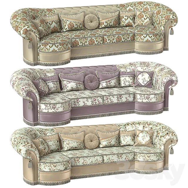 sofa Louise 3DModel